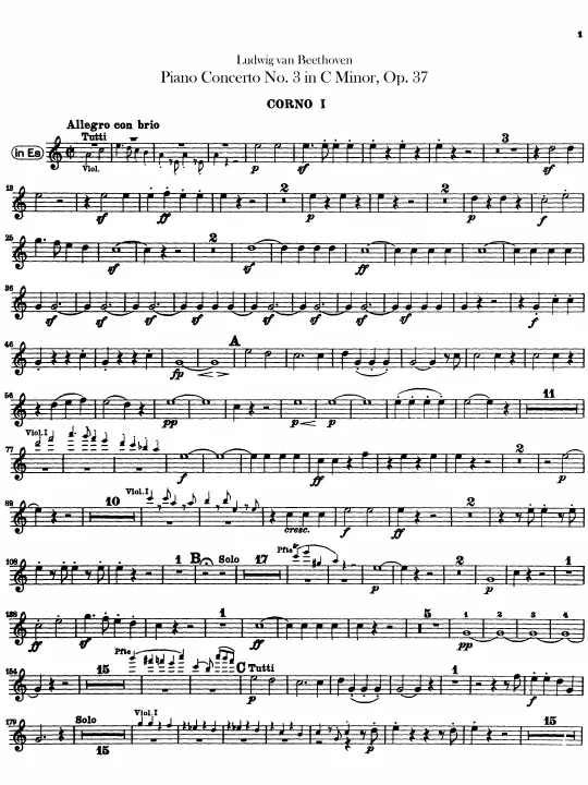 Horn 1, 2 (E, E)