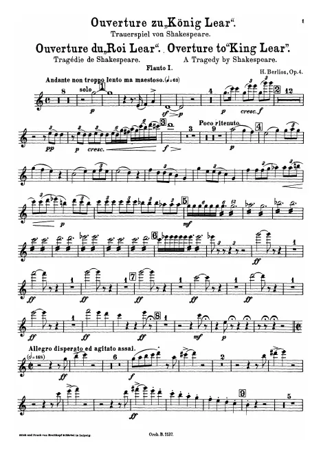 Flute 1, 2/Piccolo