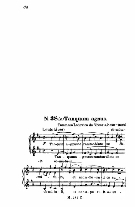 Tamquam agnus