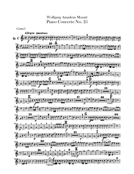 Horn 1, 2 (C/F)