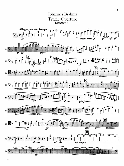 Bassoon 1, 2