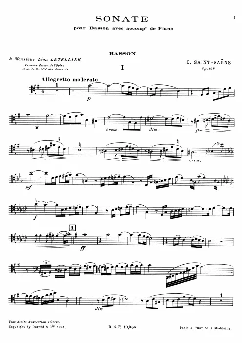 Bassoon Part (scan)