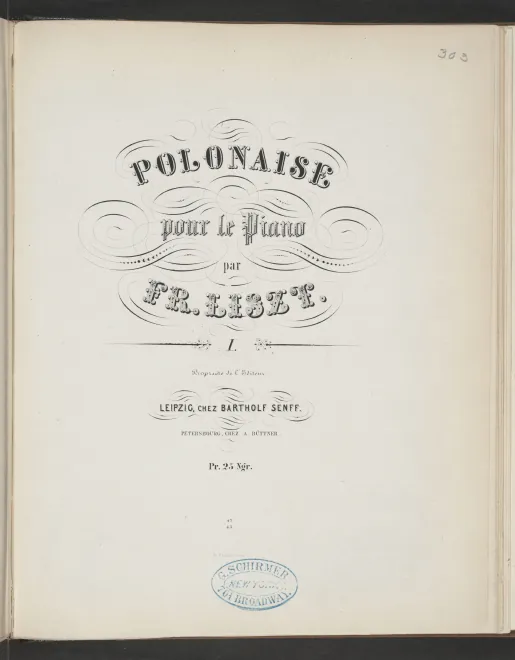 1. Polonaise mélancolique (S.223/1)
