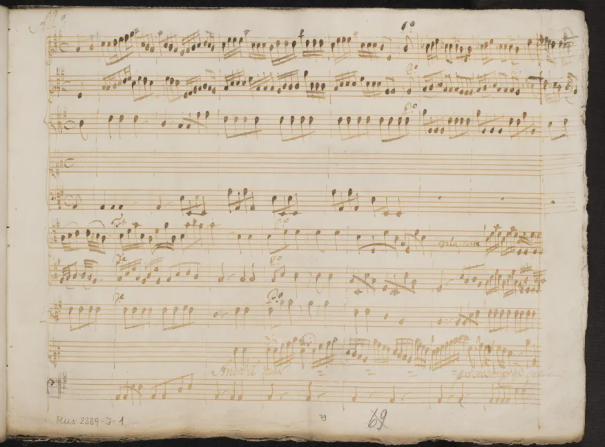Act II, Sc.9. Aria of Zoroastro: Anch'il mar par che sommerga