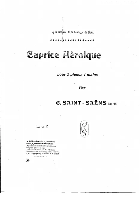 Complete Score (Piano 1 with 2nd part in smaller notes)