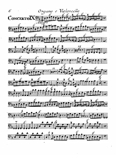 Continuo (Cellos, Basses, Keyboard)