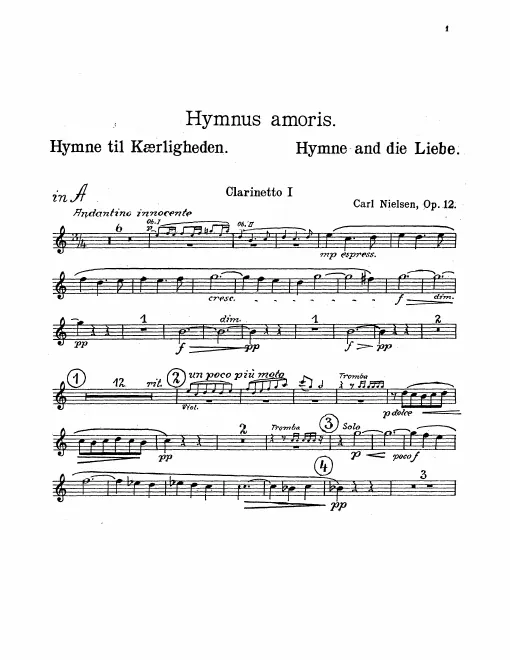 Clarinet 1, 2, 3 (A/B)