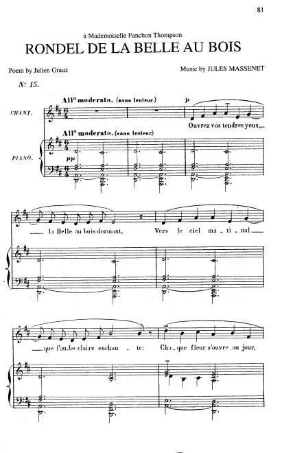 Complete Score (D Major: medium voice and piano)