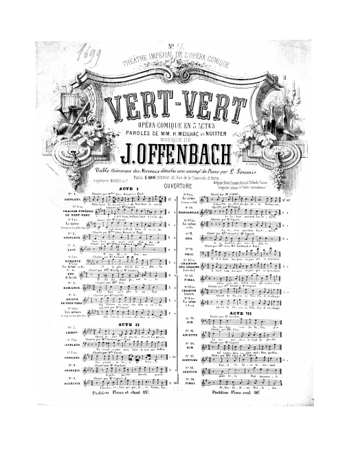 No.17, Duettino: "Faut-il en faire le serment" (Act III, No.17)