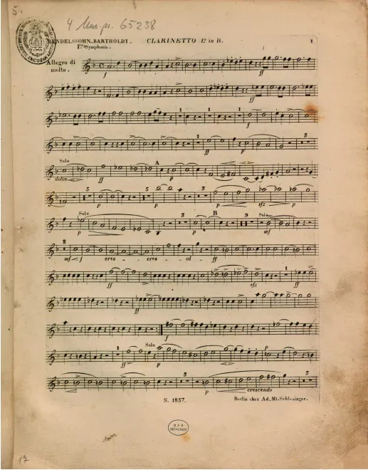 Clarinet 1 (B)