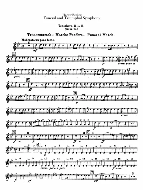 Horn 6 (B)