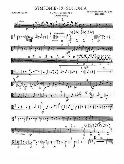 Trombone 1, 2, 3, Tuba