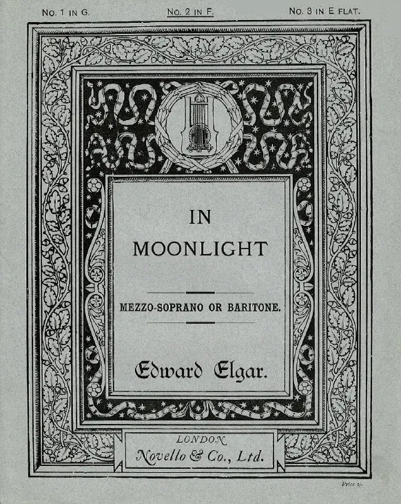 Complete Score (in , Mezzo-soprano or Baritone)