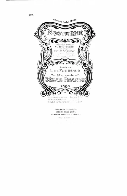 Complete Score (Middle voice, in D♯ minor)