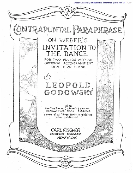 Optional 3rd piano