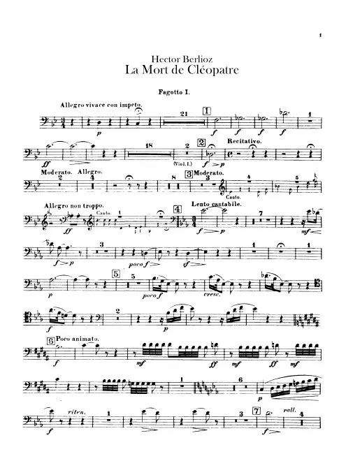 Bassoon 1, 2