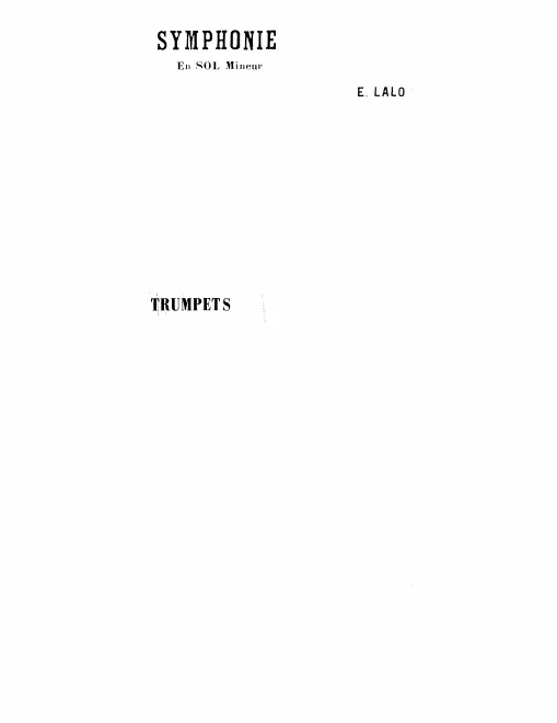 Trumpet 1/2 (E/F)