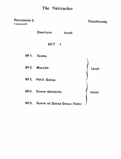 Percussion 3 (Glockenspiel)