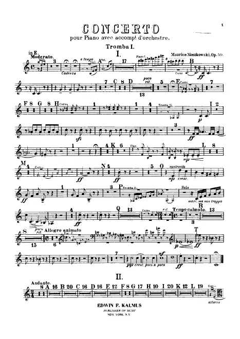 Trumpet 1, 2 (E)