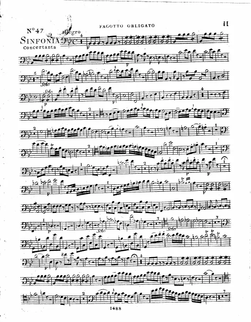 Bassoon solo