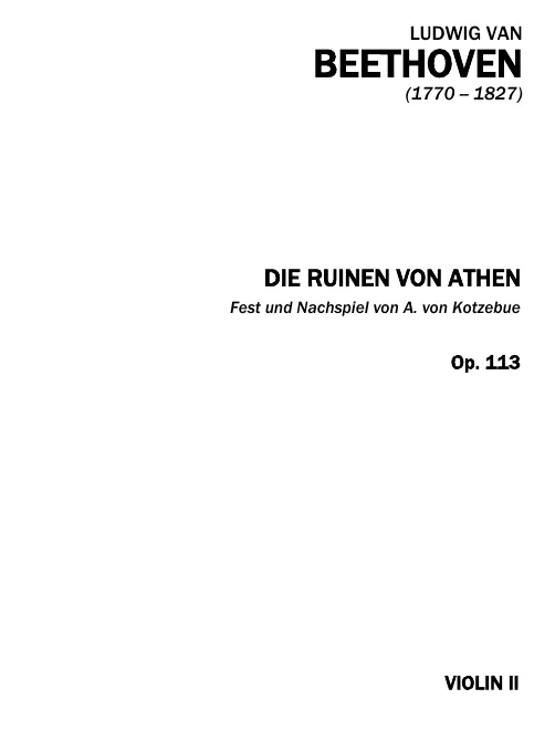 Violins II