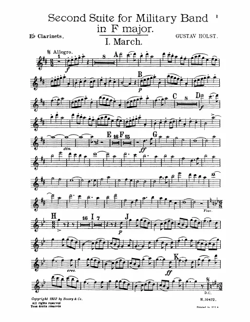 Piccolo Clarinet 1/2 (E)