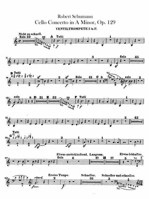 Trumpet 1, 2 (F)
