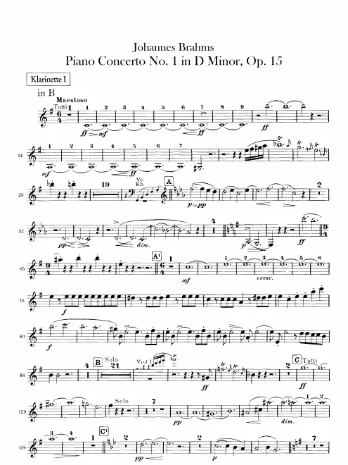 Clarinet 1 (B)