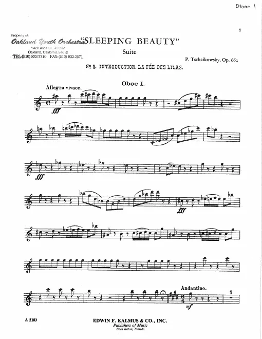 Oboe 1