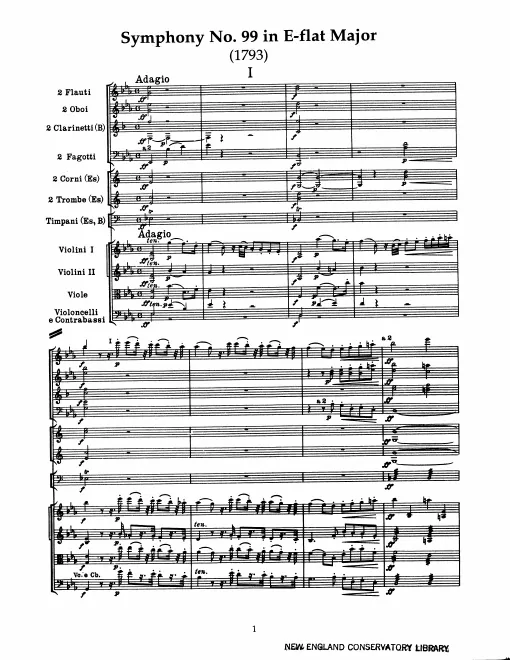 1. Adagio—Vivace assai