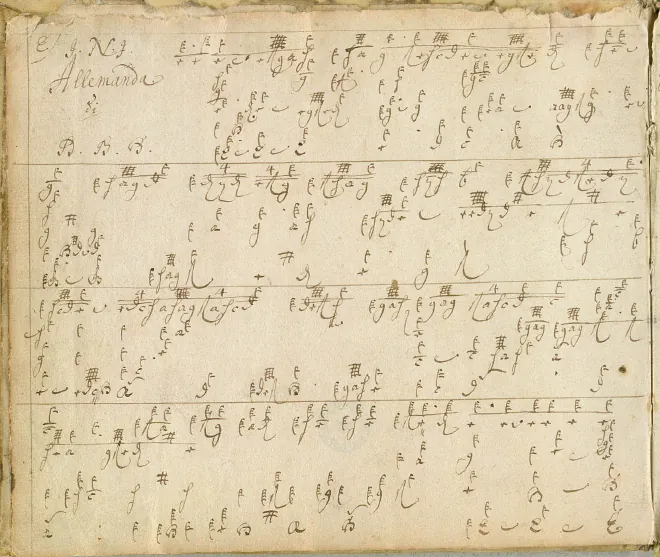 Complete Score (Keyboard tablature)