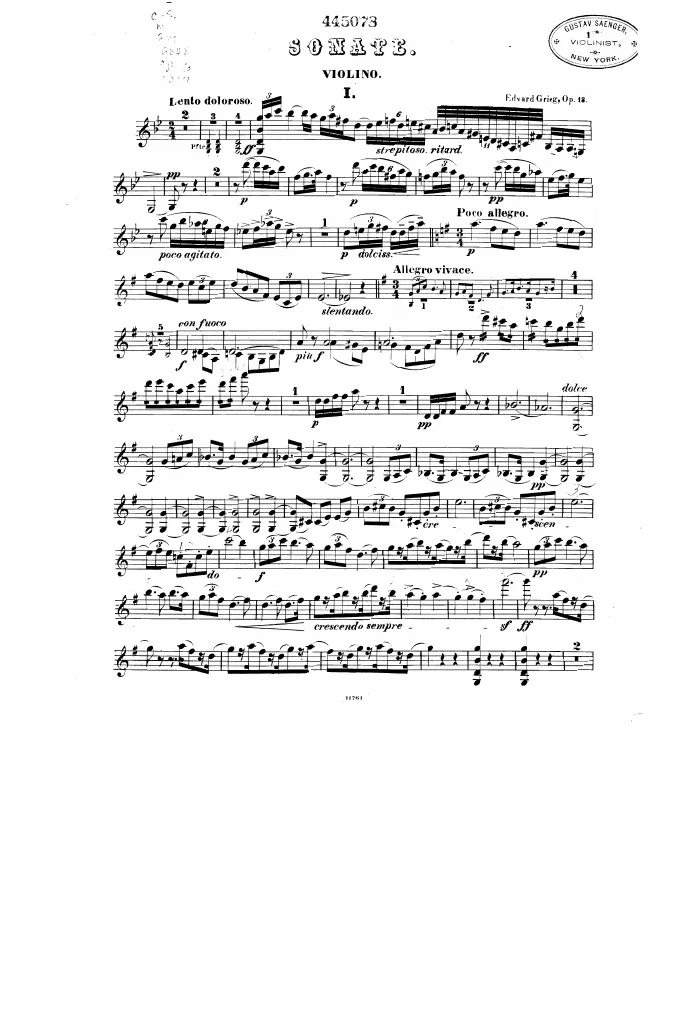 Violin Part