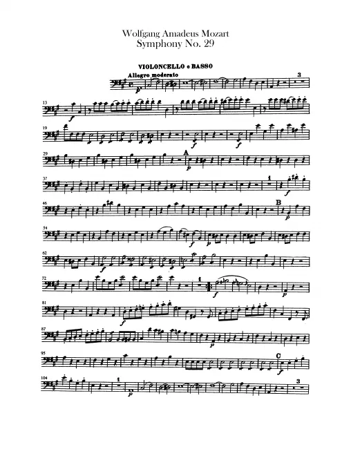 Cellos and Basses