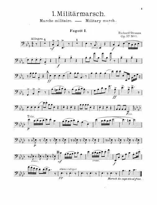 Bassoon 1, 2