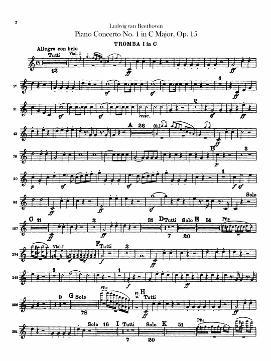 Trumpet 1, 2 (in C)