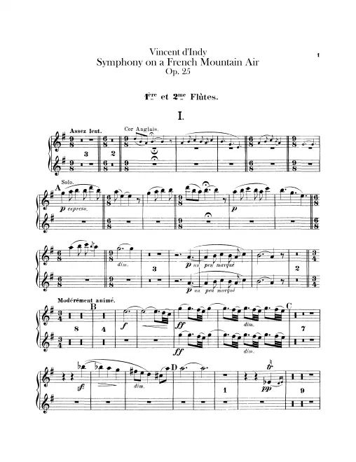 Flute 1/2, 3/Piccolo