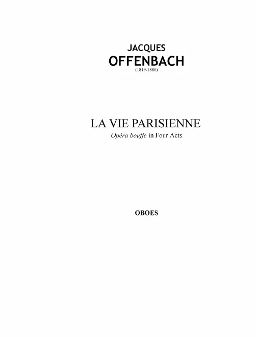 Oboe 1/2