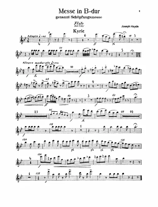 Flute (ad lib.)