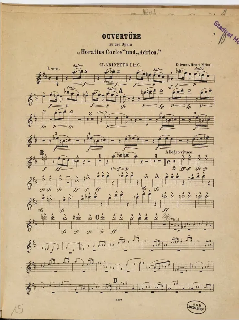 Clarinet 1