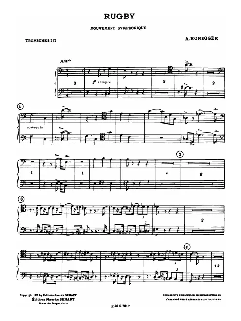 Trombone 1/2