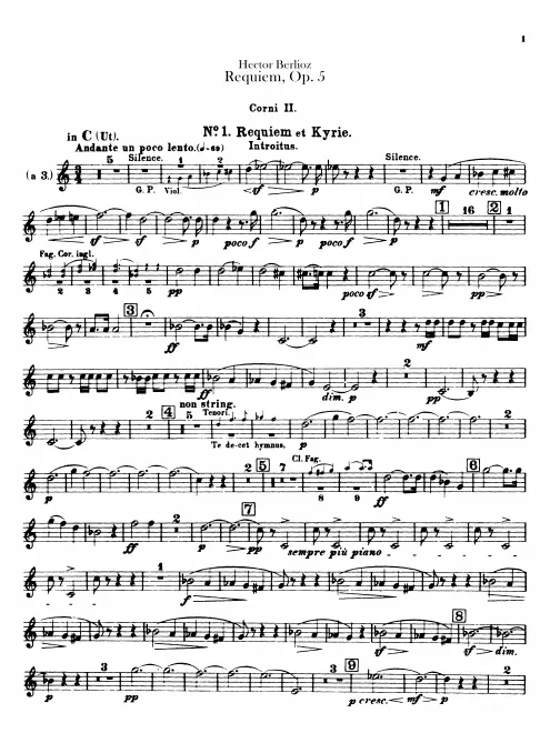 Horns 2 (3 in C, F, D, E)