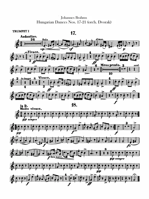 Trumpet 1/2 (D/E)