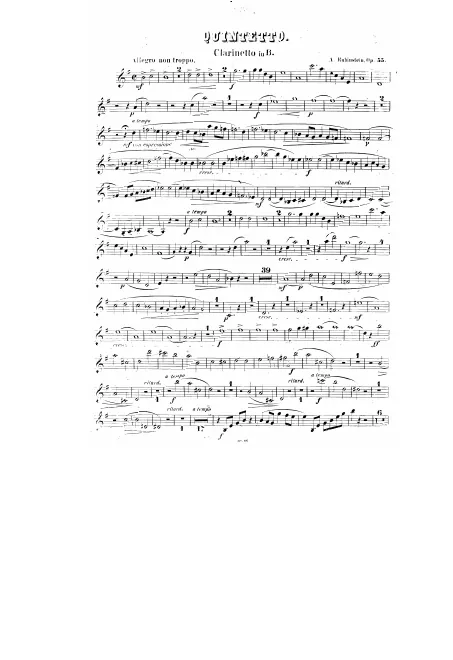 Clarinet Part