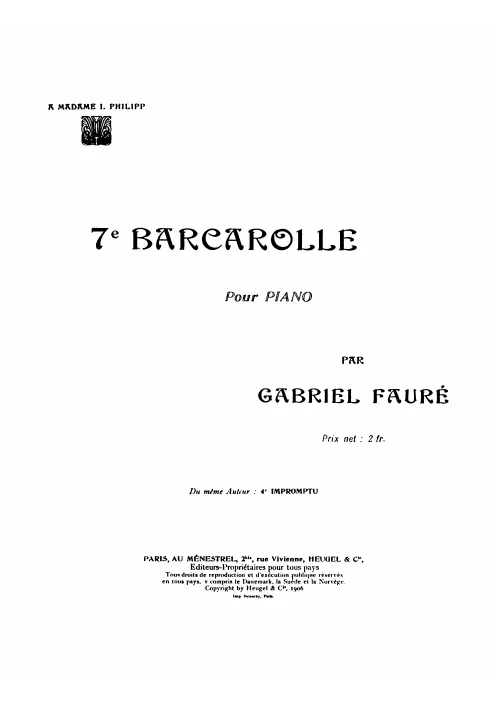 Complete Score (alternate scan)