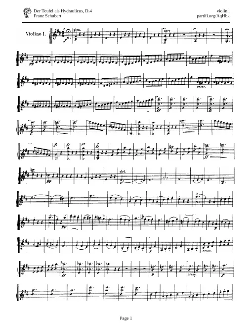Violins I