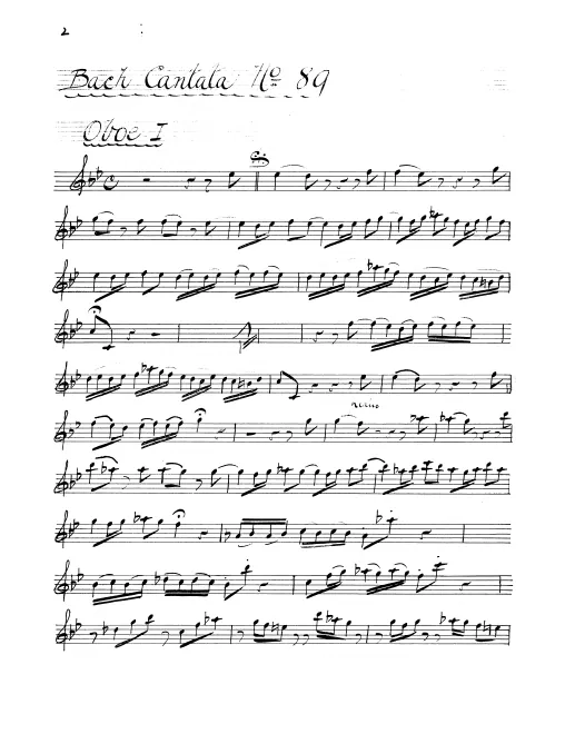Oboe 1, 2