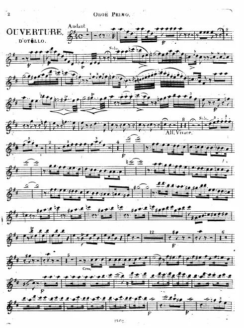 Oboe 1, 2