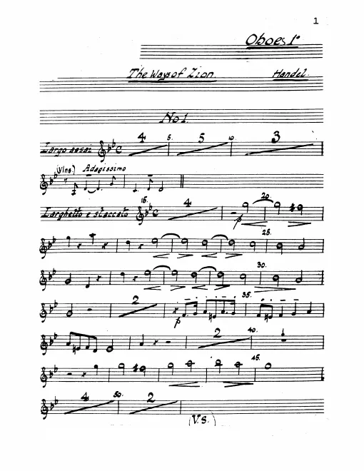 Oboe 1, 2