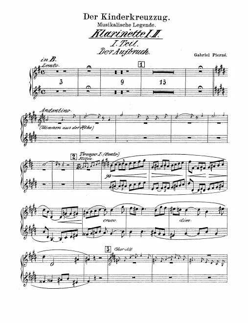 Clarinet 1/2, 3/Bass Clarinet (B)