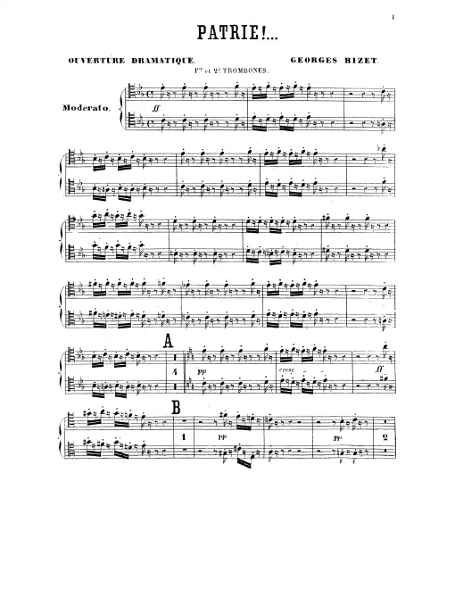 Trombone 1/2, 3, Ophicleide